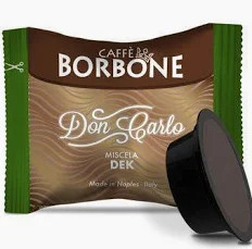 Caffè Borbone Don Carlo A Modo Mio Miscela Dek 100pz. — eShopping Salerno