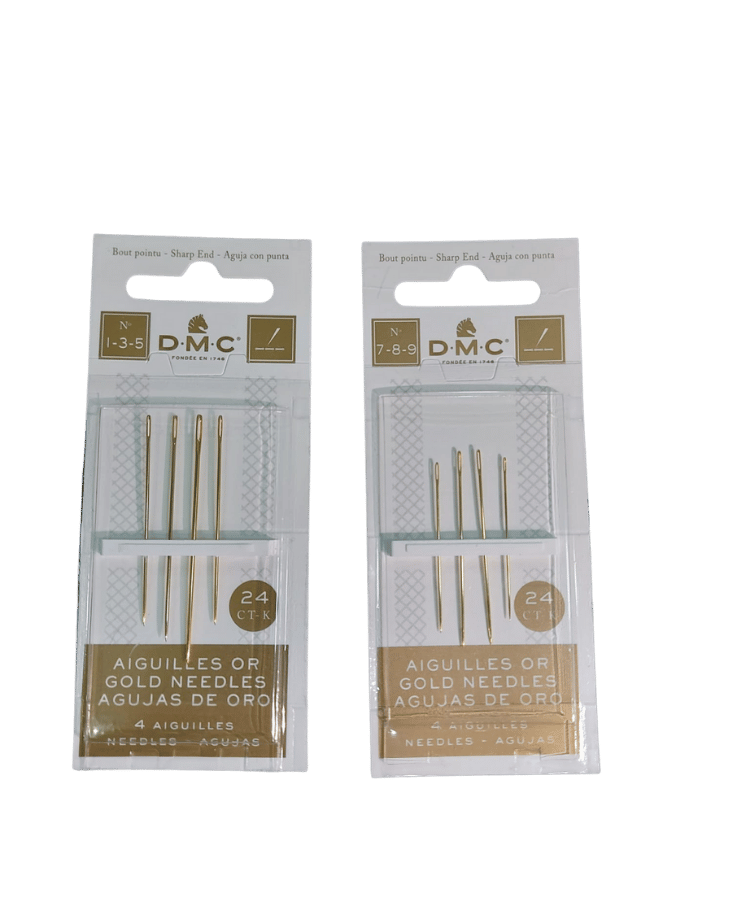 Dmc Aghi Cucito d'oro 24k con Punta — eShopping Salerno