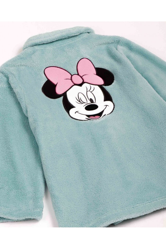 Giacca da Camera Bimba linea  Minnie in Pile con Zip Admas art.67031