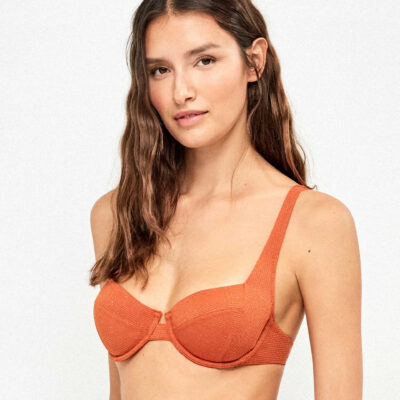 Gisela Costume due Pezzi  brillantinato  reggiseno con ferretto balconcino slip con coulisse art.30306