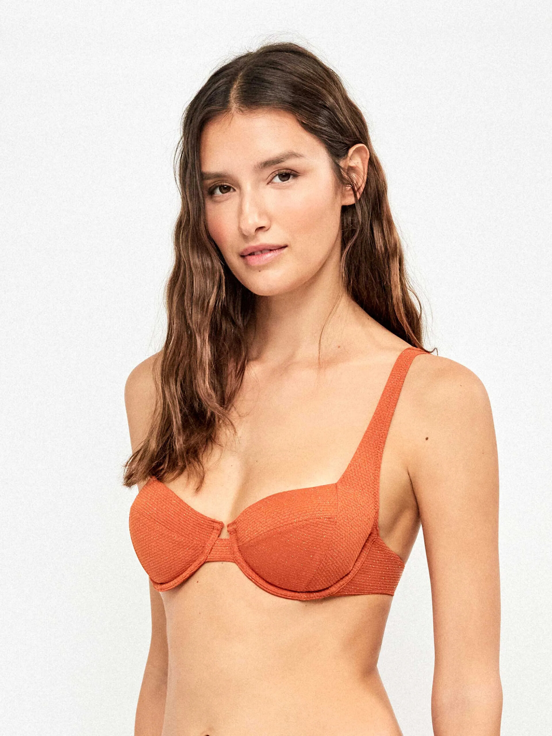 Gisela Costume due Pezzi  brillantinato  reggiseno con ferretto balconcino slip con coulisse art.30306 — eShopping Salerno