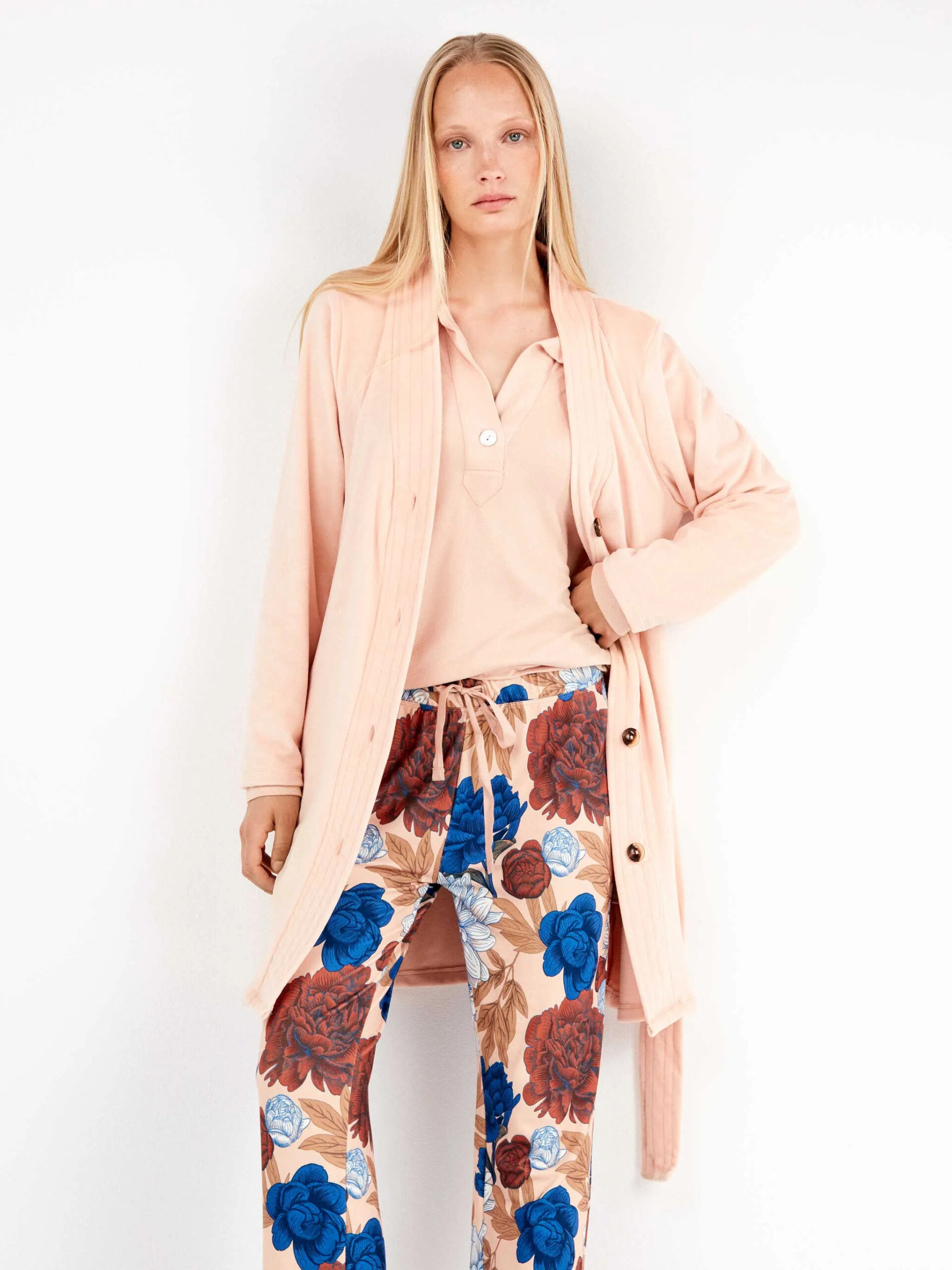 Gisela Vestaglia in micropile elaticizzato art.20303 — eShopping Salerno