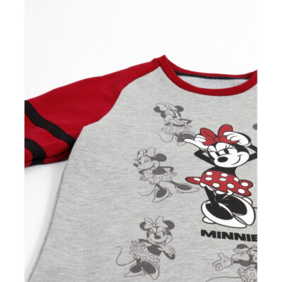 Pigiama Bimba linea Minnie in Caldo Cotone Girocollo Admas art.60618