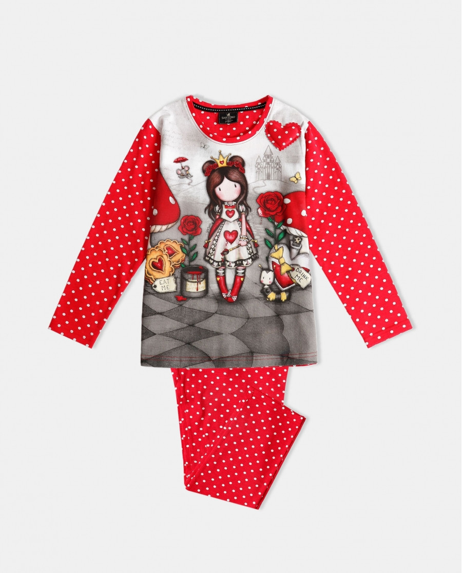 Pigiama Bimba linea Santoro in Caldo Cotone Girocollo Admas art.56619 — eShopping Salerno