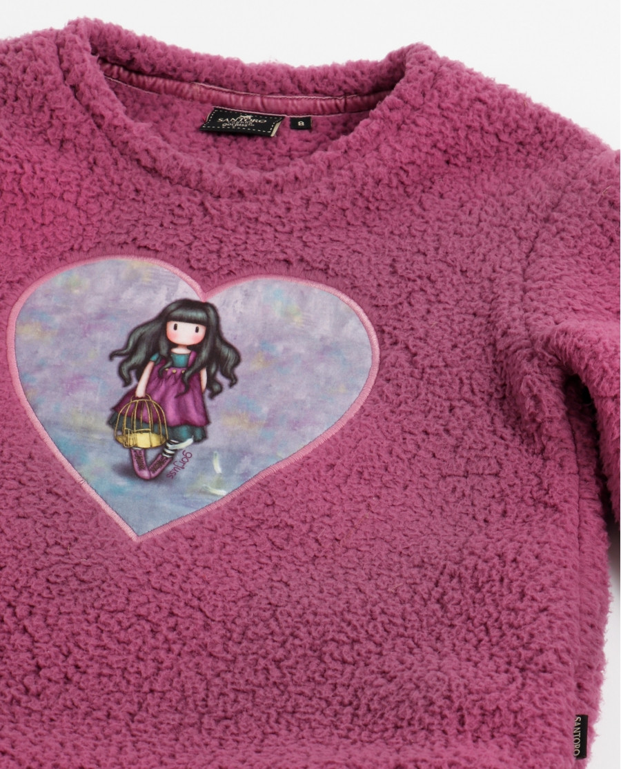 Pigiama Bimba linea Santoro in Pile Girocollo Admas art.60838 — eShopping Salerno