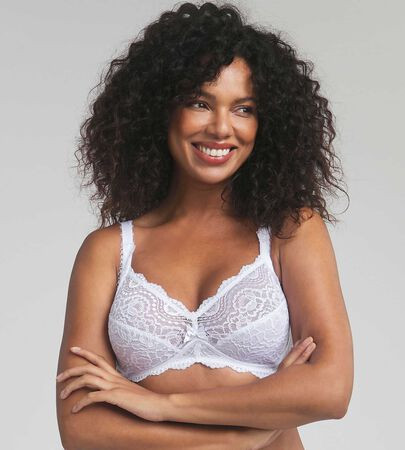 Playtex Reggiseno senza Ferretto Flower Elegance Lace in pizzo art. AP008AT — eShopping Salerno