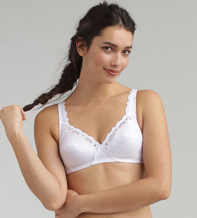 Playtex Reggiseno senza Ferretto Support Cotton Line Filo di Scozia  art.6695 — eShopping Salerno
