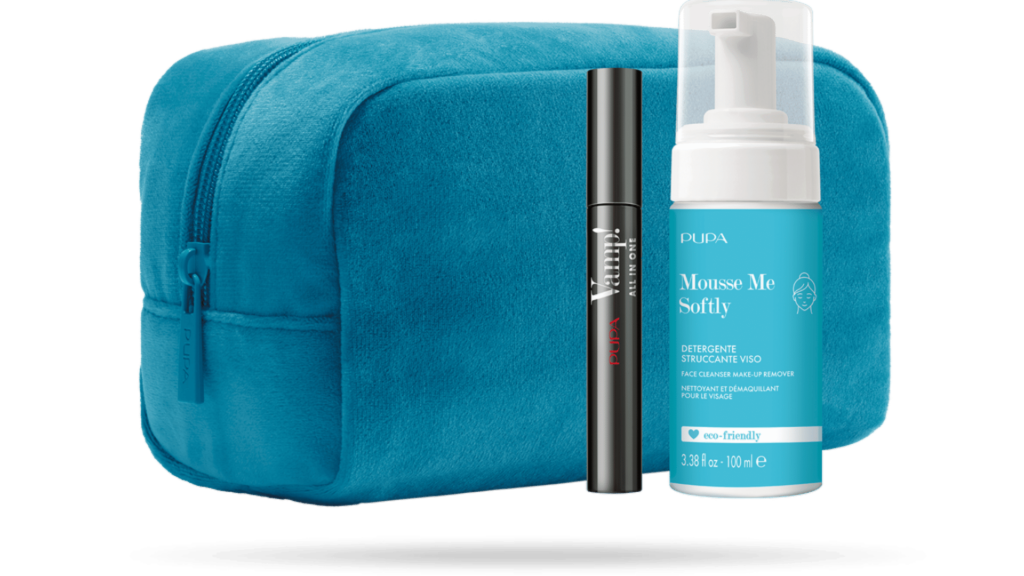 Pupa Kit Vamp. Mascara All in One + Mousse Me Softly 100ml