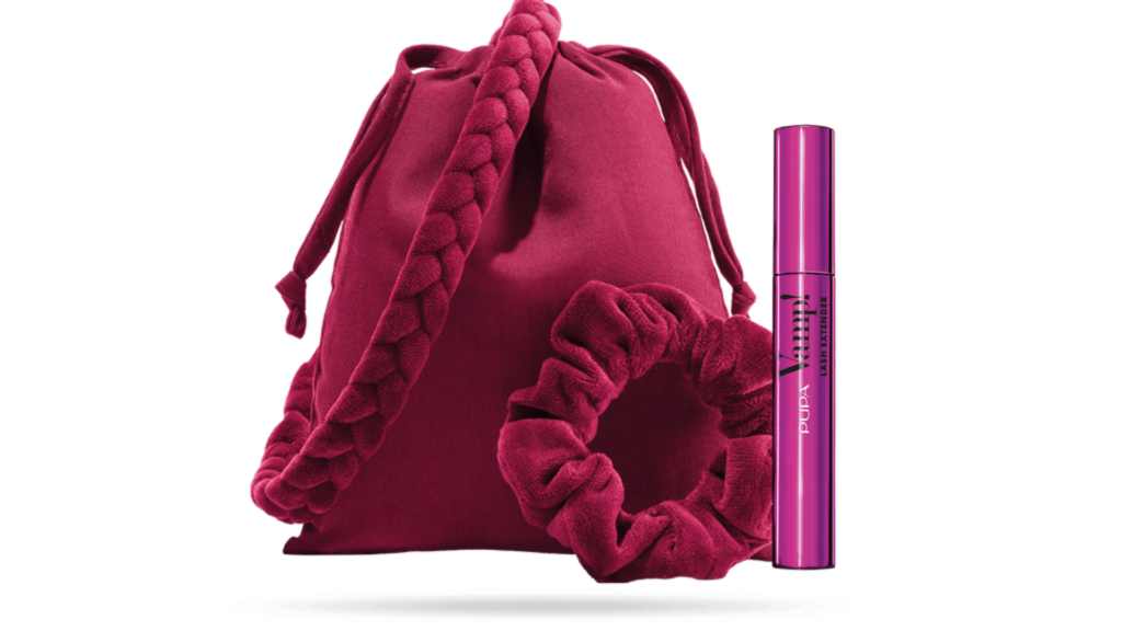 Pupa Kit Vamp. Mascara Lash Extender + Fascetta + Scrunchy