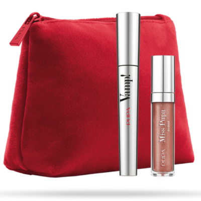 Pupa Kit Vamp. Mascara Vamp + Miss Pupa Gloss