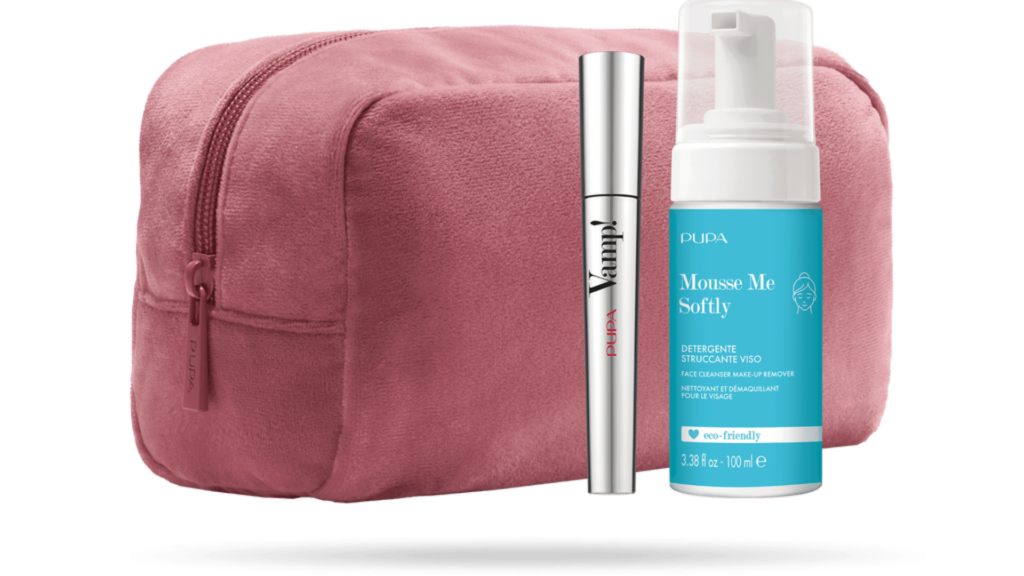 Pupa Kit Vamp. Mascara Vamp + Mousse Me Softly 100ml