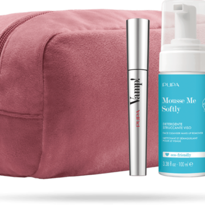 Pupa Kit Vamp. Mascara Vamp + Mousse Me Softly 100ml