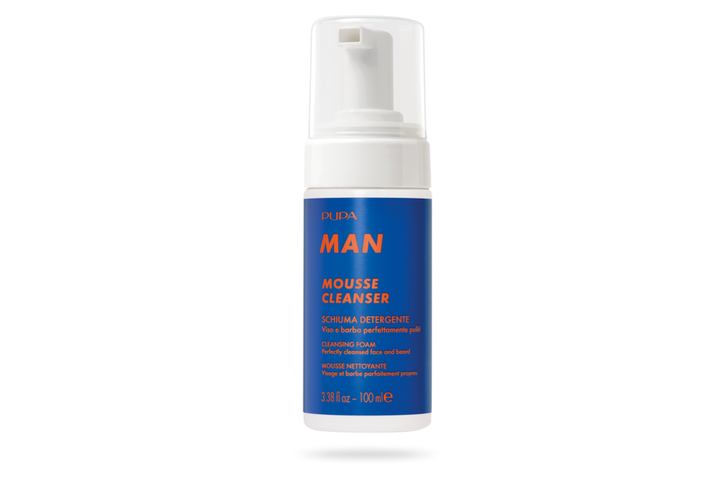 Pupa Man Mousse Cleanser Schiuma Detergente Viso e Barba Ref.213F01A001