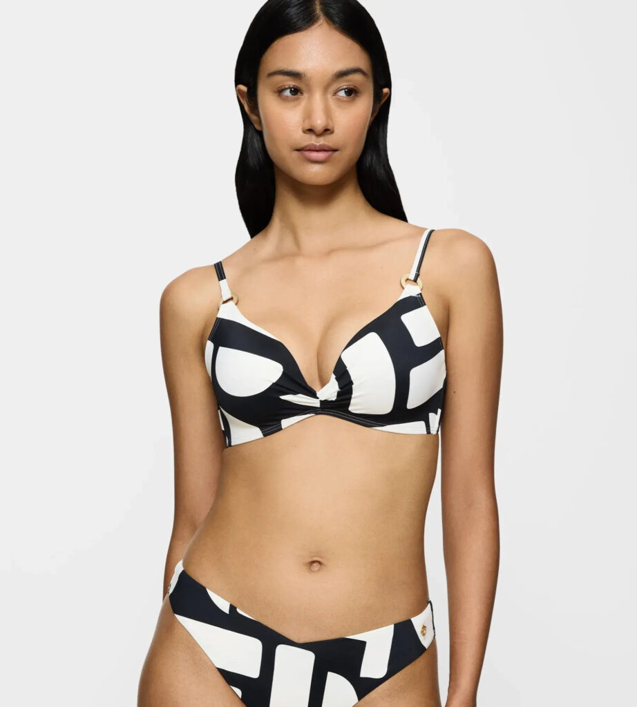 Triumph Costume Due pezzi con coppa e slip con coulisse linea Summer Allure