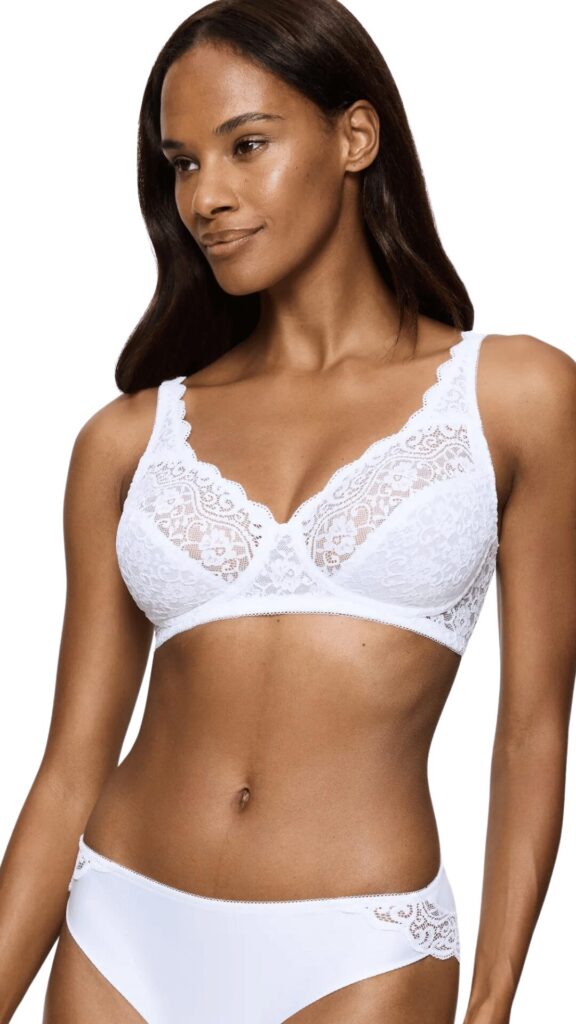Triumph Reggiseno senza ferretto in Pizzo Amourette N